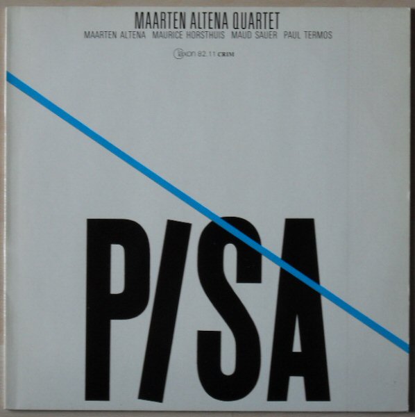 MAARTEN ALTENA - Pisa cover 