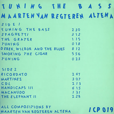 MAARTEN ALTENA - Tuning The Bass cover 