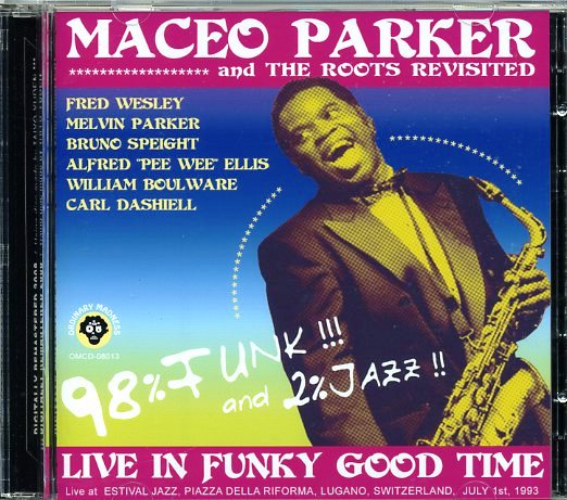 MACEO PARKER - Live In Funky Good Time cover 