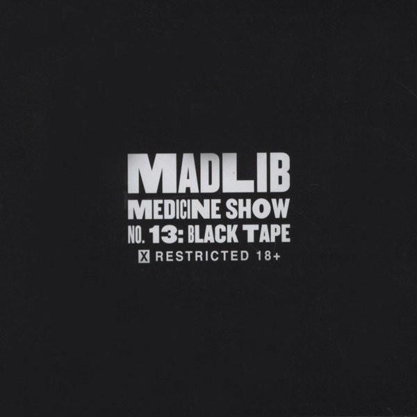 MADLIB - Black Tape cover 