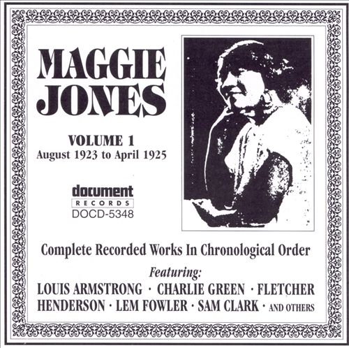 MAGGIE JONES - Complete Recorded Works, Vol.1 (1923-1925) cover 