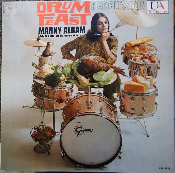 MANNY ALBAM - Drum Feast cover 