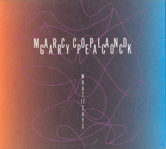 MARC COPLAND - Marc Copland | Gary Peacock ‎: What It Says cover 