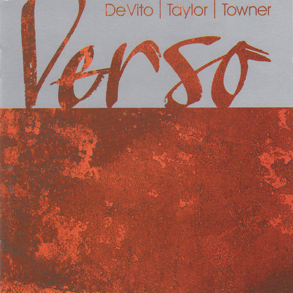 MARIA PIA DE VITO - De Vito | Taylor  | Towner : Verso cover 