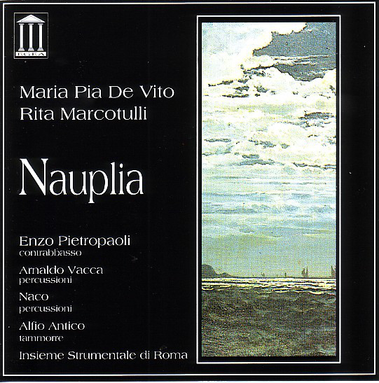 MARIA PIA DE VITO - Maria Pia De Vito - Rita Marcotulli ‎: Nauplia cover 