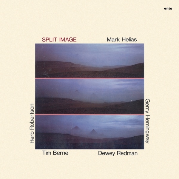 MARK HELIAS - Split Image (with Gerry Hemingway , Dewey Redman , Tim Berne , Herb Robertson) cover 