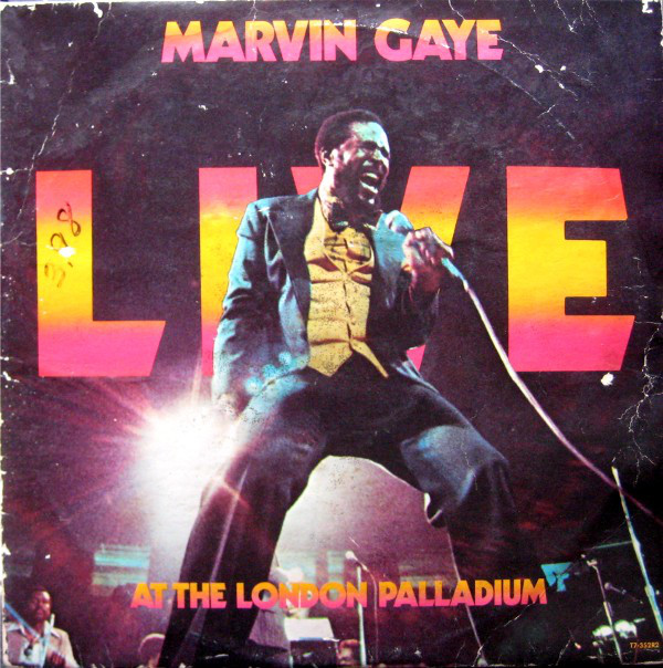 MARVIN GAYE - Live At The London Palladium cover 