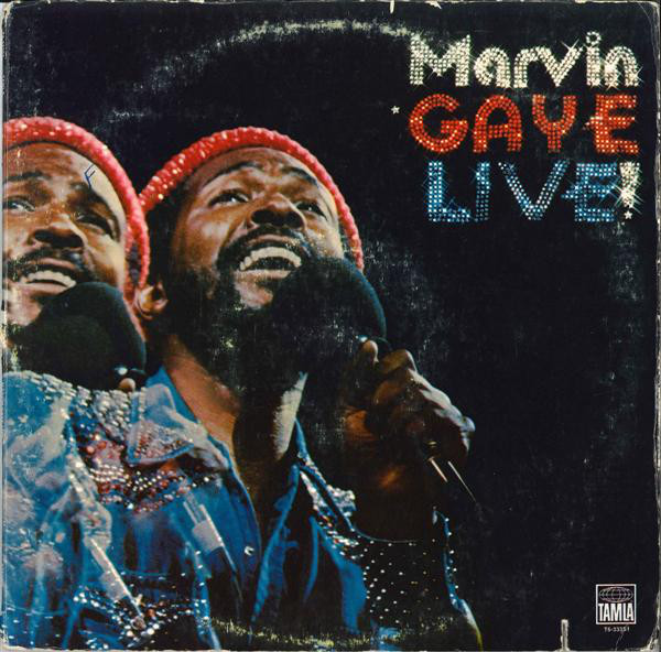 MARVIN GAYE - Marvin Gaye Live! cover 