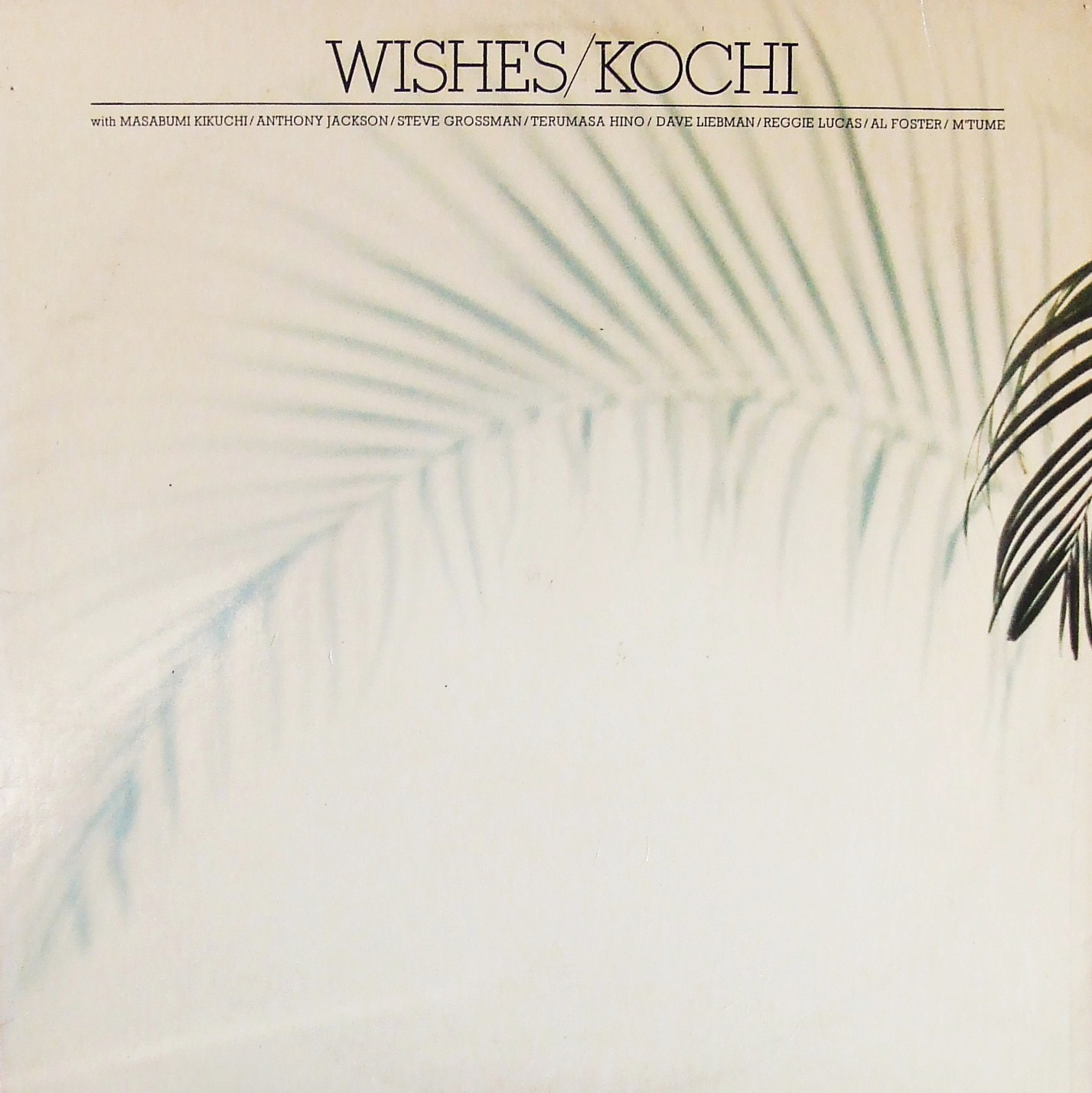 MASABUMI KIKUCHI - Wishes/Kochi cover 