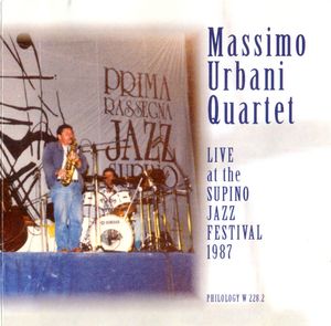 MASSIMO URBANI - Live at the Supino Jazz Festival 1987 cover 