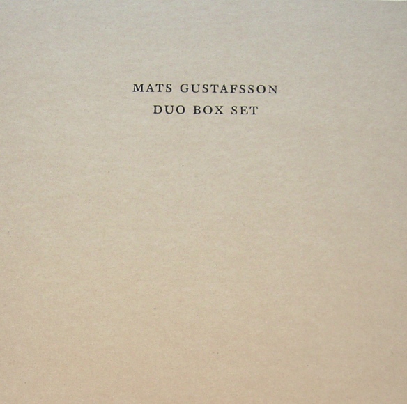 MATS GUSTAFSSON - Duo Box Set cover 