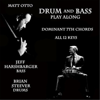 MATT OTTO - Drum and Bass Play Along Dominant 7th Chords cover 