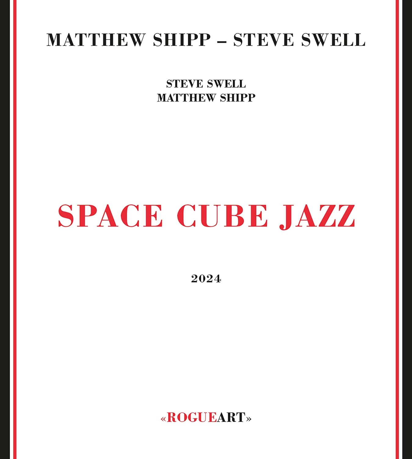 MATTHEW SHIPP - Matthew Shipp / Steve Swell : Space Cube Jazz cover 