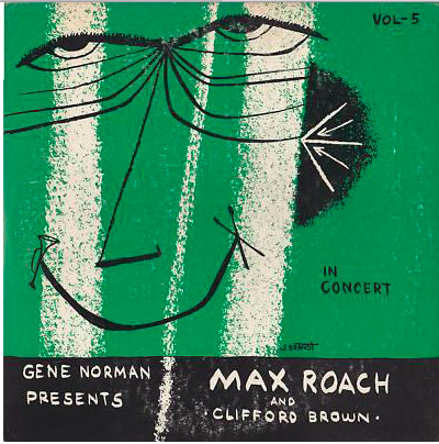 MAX ROACH - Gene Norman Presents Max Roach And Clifford Brown : In Concert cover 
