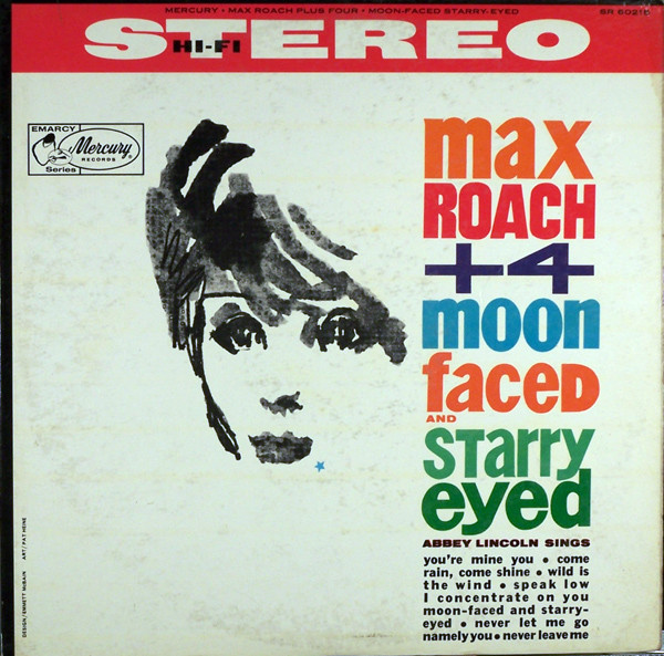MAX ROACH - Moon-Faced & Starry-Eyed cover 