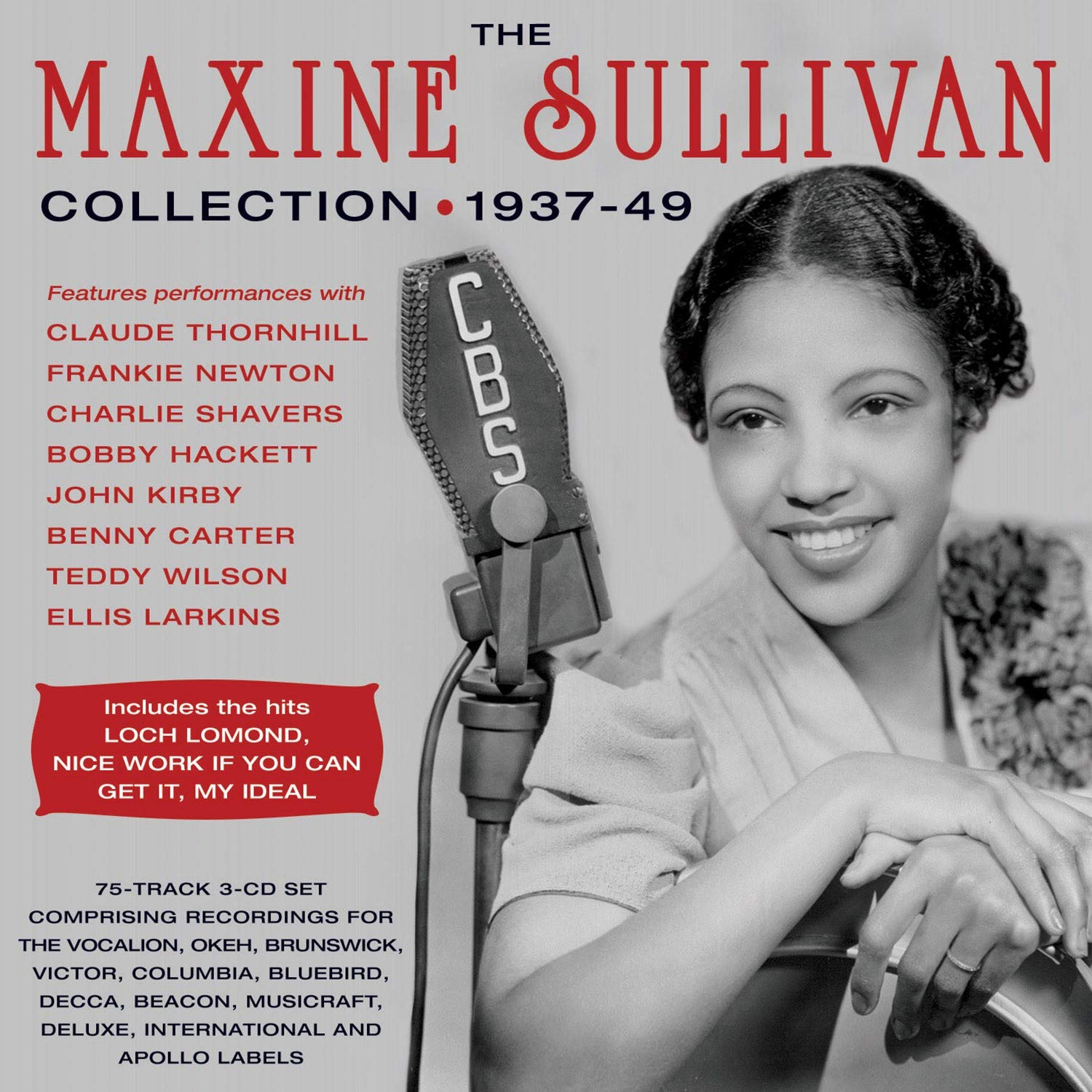 MAXINE SULLIVAN - Collection 1937-49 cover 