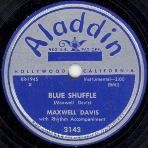 MAXWELL DAVIS - Blue Shuffle / Popsicle cover 