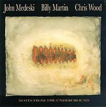 MEDESKI MARTIN AND WOOD - Notes From the Underground cover 