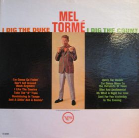 MEL TORMÉ - The Duke Ellington and Count Basie Songbooks cover 