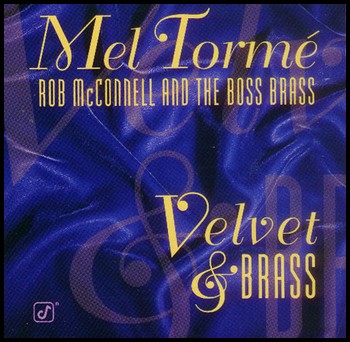 MEL TORMÉ - Velvet & Brass cover 