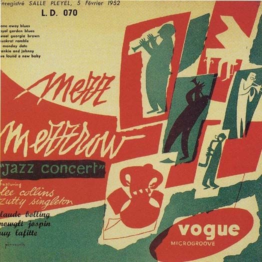MEZZ MEZZROW - Jazz Concert: Enregistre Salle Pleyel, 5 Fevrier 1952 cover 