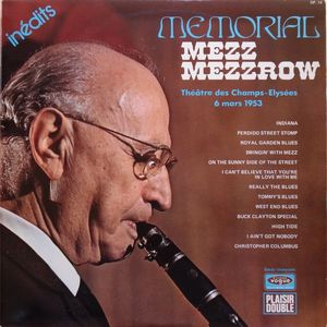 MEZZ MEZZROW - Mémorial Mezz Mezzrow cover 