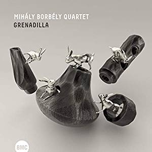 MIHÁLY BORBÉLY - Mihaly Borbely Quartet : Grenadilla cover 