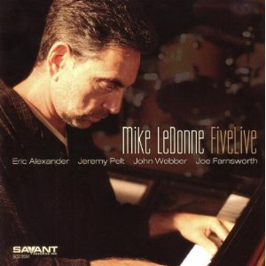 MIKE LEDONNE - Fivelive cover 
