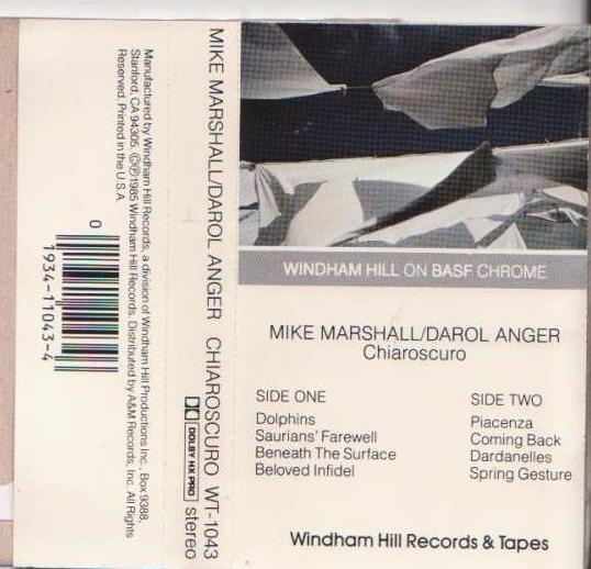 MIKE MARSHALL - Mike Marshall  & Darol Anger : Chiaroscuro cover 
