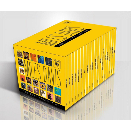 MILES DAVIS - Gold Collection 24CD Box cover 