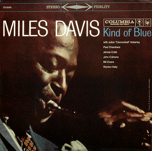 MILES DAVIS - Kind of Blue cover 