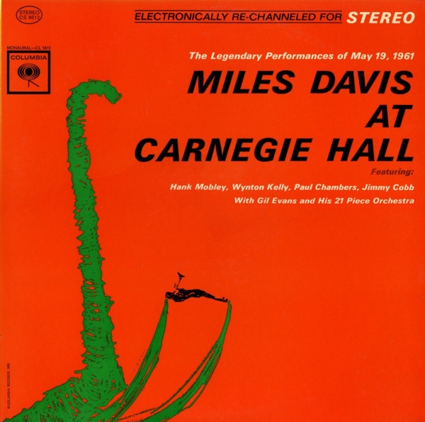MILES DAVIS - Miles Davis at Carnegie Hall cover 