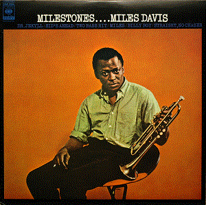 MILES DAVIS - Milestones cover 