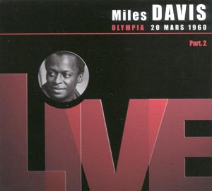 MILES DAVIS - Olympia - Mar. 20th, 1960 cover 