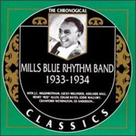 MILLS BLUE RHYTHM BAND - The Chronological Classics: Mills Blue Rhythm Band 1933-1934 cover 
