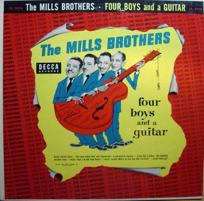 THE MILLS BROTHERS - Four Boys And A Guitar cover 