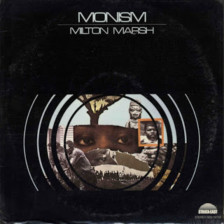 MILTON MARSH - Monism cover 
