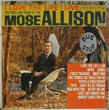 MOSE ALLISON - I Love the Life I Live cover 