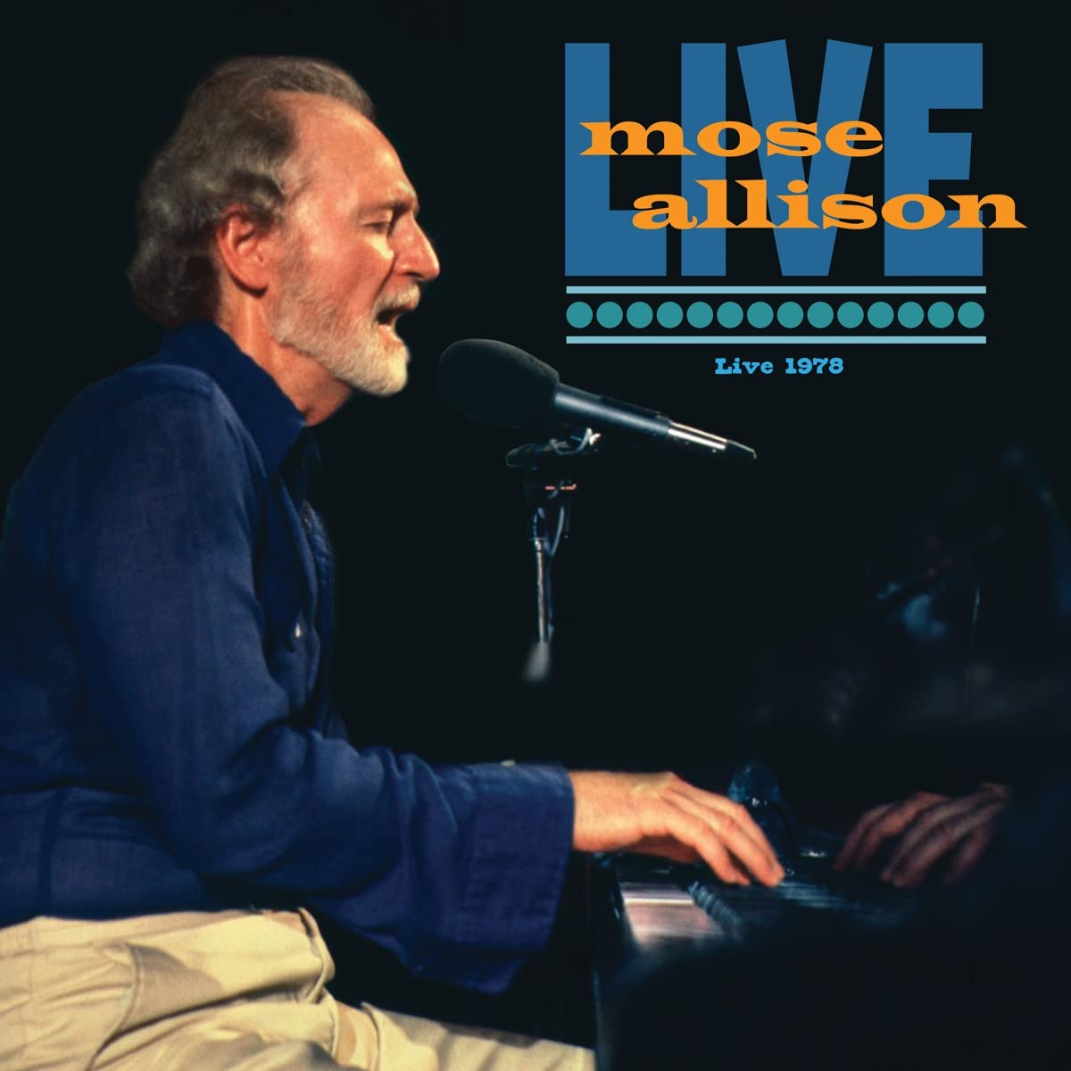 MOSE ALLISON - Live 1978 cover 