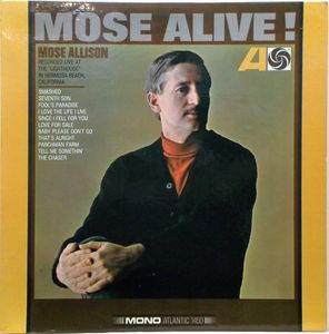MOSE ALLISON - Mose Alive! cover 
