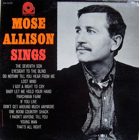 MOSE ALLISON - Mose Allison Sings cover 