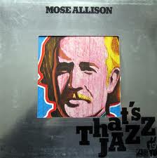 MOSE ALLISON - Mose Allison (That's JAZZ – 19) cover 