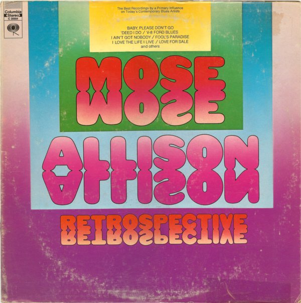 MOSE ALLISON - Retrospective cover 