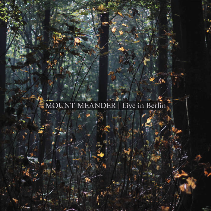 MOUNT MEANDER - Live in Berlin cover 