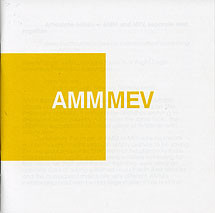MUSICA ELETTRONICA VIVA - MEV & AMM : Apogee cover 