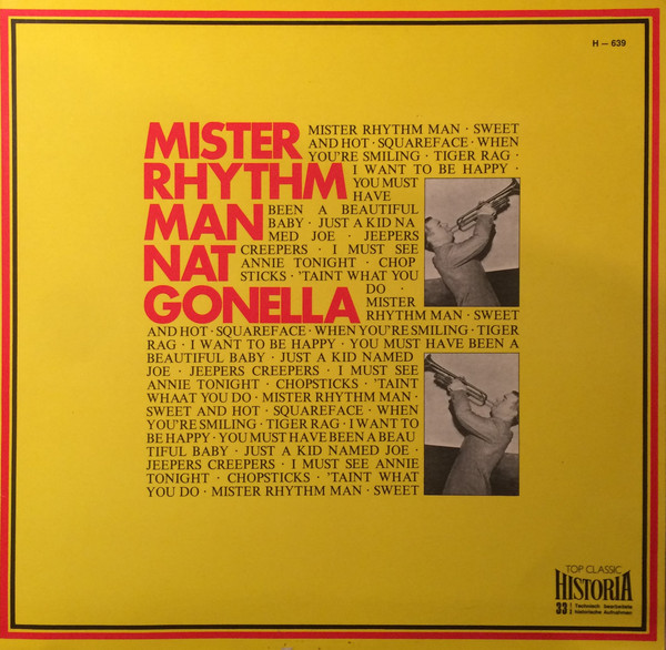 NAT GONELLA - Mister Rhythm Man cover 