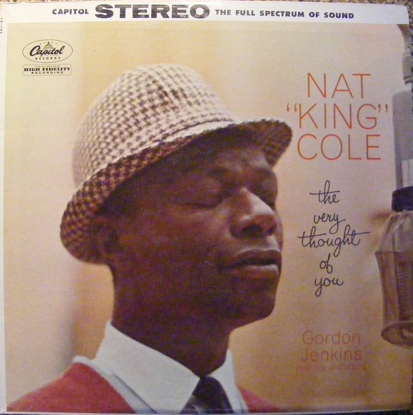 NAT KING COLE - The Very Thought of You cover 