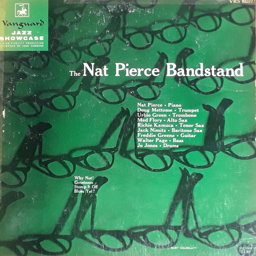 NAT PIERCE - The Nat Pierce Bandstand cover 