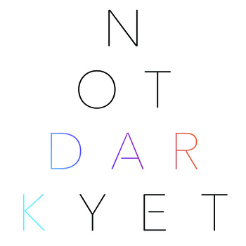 NATHAN PARKER SMITH - Not Dark Yet cover 