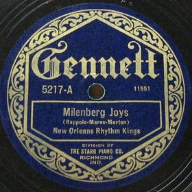 NEW ORLEANS RHYTHM KINGS - Milenberg Joys / Marguerite cover 